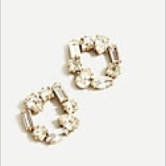 J Crew Open Circle New Earrings - Picture 2 of 2